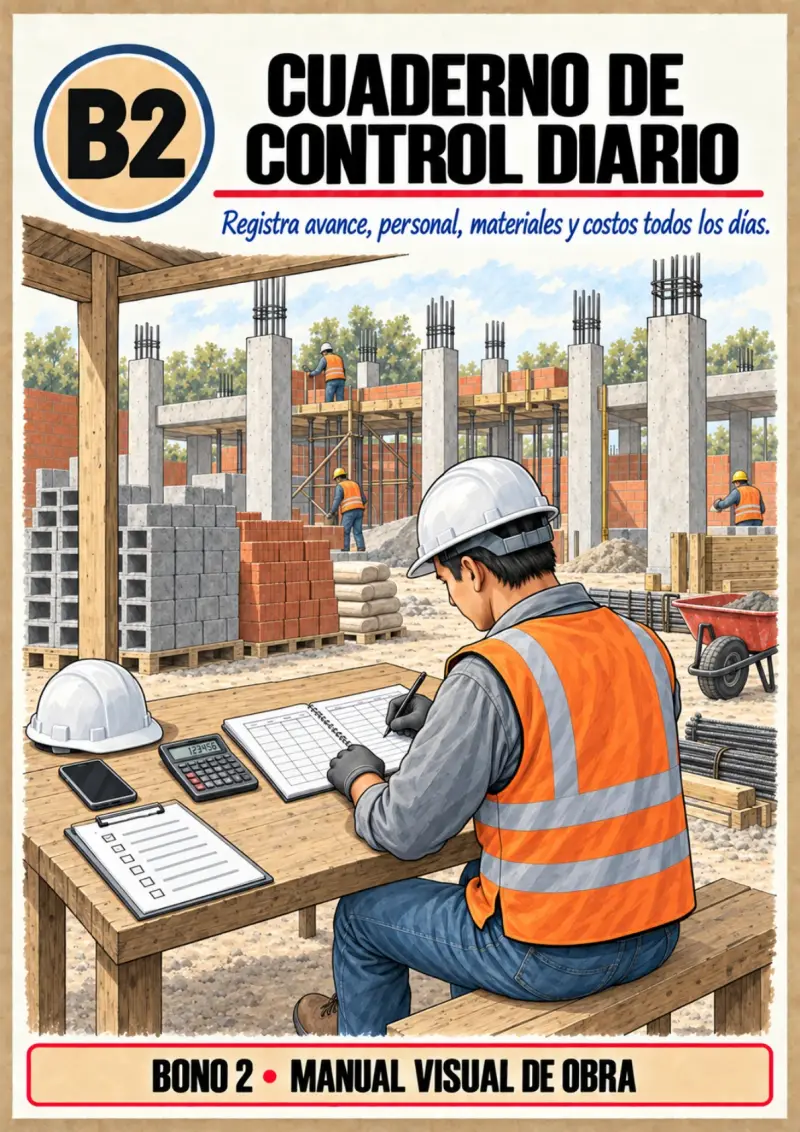 Portada del Cuaderno de control diario