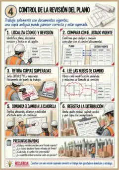 Página real sobre control de planos